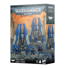 Load image into Gallery viewer, Warhammer 40k: Space Marines - Drop Pods