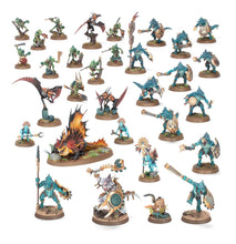 Load image into Gallery viewer, Warhammer Age of Sigmar: Spearhead: Seraphon - Sunblooded Prowlers