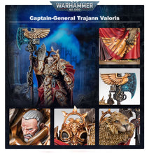 Load image into Gallery viewer, Warhammer 40K: Adeptus Custodes - Captain-General Trajann Valoris