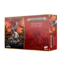 Load image into Gallery viewer, Warhammer Age of Sigmar: Slaves To Darkness - Chaos Lord on Karkadrak