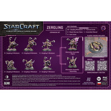 Load image into Gallery viewer, StarCraft Tabletop Miniatures Game: Zerg- Zergling Expansion Set
