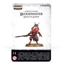 Load image into Gallery viewer, Warhammer age of Sigmar: Blades of Khorne - Bloodmaster, Herald of Khorne