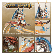 Load image into Gallery viewer, Warhammer Age of Sigmar: Lumineth Realm-Lords - Sevireth, Lord of the Seventh Wind