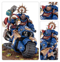 Load image into Gallery viewer, Warhammer 40k: Space Marines - Captain on Bike