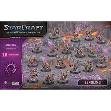 Load image into Gallery viewer, StarCraft Tabletop Miniatures Game: Zerg- Zergling Expansion Set