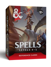 Load image into Gallery viewer, Dungeons & Dragons: Spell Reference Cards (4-5)