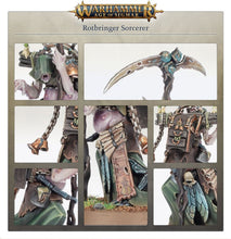 Load image into Gallery viewer, Warhammer Age of Sigmar: Maggotkin of Nurgle - Rotbringer Sorcerer