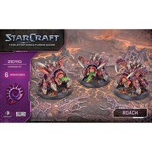 Load image into Gallery viewer, StarCraft Tabletop Miniatures Game: Zerg- Roach Expansion Set