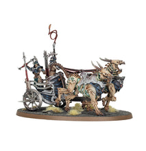 Load image into Gallery viewer, Warhammer Age of Sigmar: Ossiarch Bonereapers - Liege-Kavalos on War Chariot
