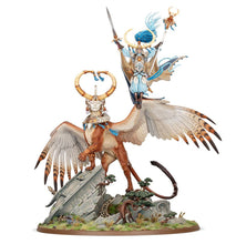 Load image into Gallery viewer, Warhammer Age of Sigmar: Lumineth Realm-Lords - Archmage Teclis and Celennar, Spirit of Hysh