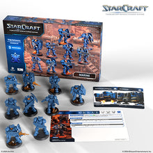 Load image into Gallery viewer, StarCraft Tabletop Miniatures Game: Terran- Marine Expansion Set