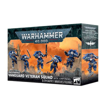 Load image into Gallery viewer, Warhammer 40k: Space Marines- Vanguard Veteran Squad with Jump Packs