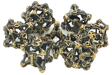 Load image into Gallery viewer, Old School Dice & Accessories: Hollow - 7 Die RPG Set