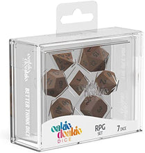 Load image into Gallery viewer, Oakie Doakie Dice: Metal - RPG Set