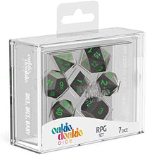 Load image into Gallery viewer, Oakie Doakie Dice: Metal - RPG Set