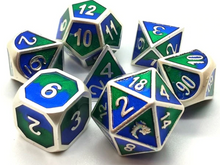 Load image into Gallery viewer, Old School Dice & Accessories: Dragon Forged - 7 Die RPG Set