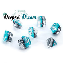 Load image into Gallery viewer, Gate Keeper Games: Halfsies Dice - 7-Dice RPG Set