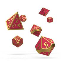 Load image into Gallery viewer, Oakie Doakie Dice: Metal - RPG Set
