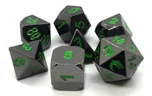 Load image into Gallery viewer, Old School Dice & Accessories: Halfling Forged - 7 Die RPG Set