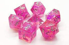 Load image into Gallery viewer, Old School Dice & Accessories: Hollow - 7 Die RPG Set