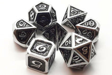 Load image into Gallery viewer, Old School Dice & Accessories: Hollow - 7 Die RPG Set