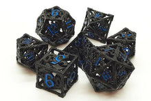 Load image into Gallery viewer, Old School Dice & Accessories: Hollow - 7 Die RPG Set