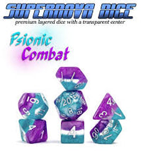 Load image into Gallery viewer, Gate Keeper Games: Halfsies Dice - 7-Dice RPG Set