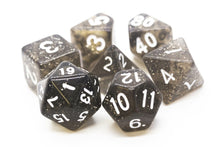 Load image into Gallery viewer, Old School 7 Piece DnD RPG Dice Set: Sparkle
