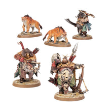 Load image into Gallery viewer, Warhammer AoS: Ogor Mawtribes -Hunters with Sabrefangs
