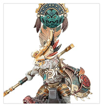 Load image into Gallery viewer, Warhammer Age of Sigmar: Seraphon- Saurus Scar-Veteran on Aggradon
