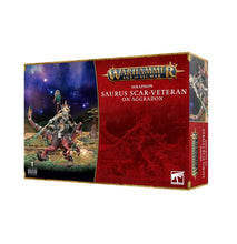 Load image into Gallery viewer, Warhammer Age of Sigmar: Seraphon- Saurus Scar-Veteran on Aggradon
