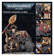 Load image into Gallery viewer, Warhammer 40k: Space Marines - Primaris Chaplain on Bike
