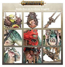 Load image into Gallery viewer, Warhammer AoS: Orruk Warclans - Breaka-Boss on Mirebrute Troggoth
