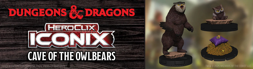 Heroclix: Iconix: Cave of The Owlbears