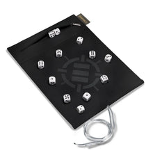 Load image into Gallery viewer, Enhance Roll on a Scroll &amp; 12pc 6 Sided Dice Set
