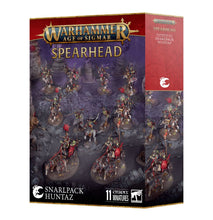 Load image into Gallery viewer, Warhammer Age of Sigmar: Spearhead Gloomspite Gitz – Snarlpack Huntaz
