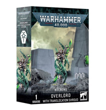 Load image into Gallery viewer, Warhammer 40K: Necrons - Overlord with Translocation Shroud
