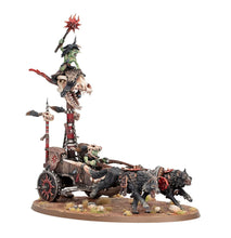 Load image into Gallery viewer, Warhammer Age of Sigmar: Gloomspite Gitz - Snarlboss on War-Wheela
