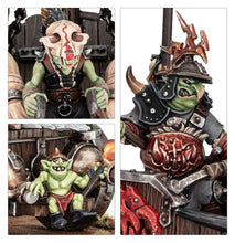 Load image into Gallery viewer, Warhammer Age of Sigmar: Gloomspite Gitz - Snarlboss on War-Wheela
