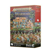 Load image into Gallery viewer, Warhammer Age of Sigmar: Spearhead: Seraphon - Sunblooded Prowlers
