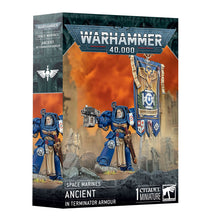 Load image into Gallery viewer, Warhammer 40K: Space Marines - Ancient in Terminator Armor
