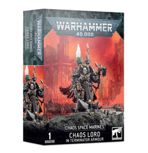 Load image into Gallery viewer, Warhammer 40k: Chaos Space Marines - Chaos Lord in Terminator Armour
