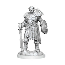 Load image into Gallery viewer, D&amp;D Nolzur's Marvelous Unpainted Miniatures: Earth Genasi Fighter
