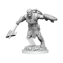 Load image into Gallery viewer, D&amp;D Nolzur's Marvelous Unpainted Miniatures: Earth Genasi Fighter
