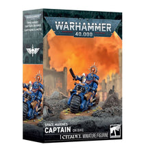 Load image into Gallery viewer, Warhammer 40k: Space Marines - Captain on Bike
