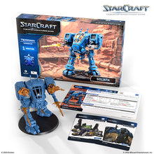 Load image into Gallery viewer, StarCraft Tabletop Miniatures Game: Terran- Goliath Expansion Set

