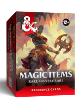 Load image into Gallery viewer, Dungeons &amp; Dragons: Magic Item Reference Cards Rare and Very Rare
