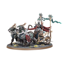 Load image into Gallery viewer, Warhammer Age of Sigmar: Ossiarch Bonereapers - Liege-Kavalos on War Chariot
