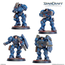 Load image into Gallery viewer, StarCraft Tabletop Miniatures Game: Terran- Marine Expansion Set
