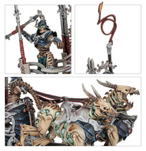 Load image into Gallery viewer, Warhammer Age of Sigmar: Ossiarch Bonereapers - Liege-Kavalos on War Chariot
